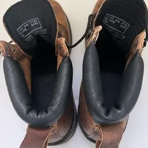 Vibram | Shoes | Vibram Boots Shoes Mens 5 Eee Combat Brown  display picture 2